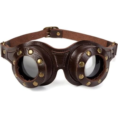 European and American New Type Steampunk Industrial Retro Goggles Gothic Goggles Outdoor Party Accessories Halloween Cosplay