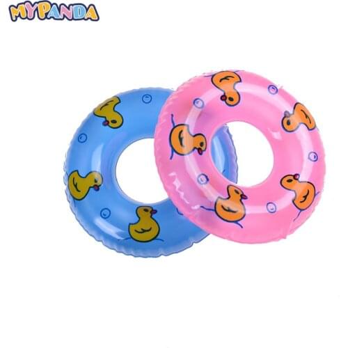 1 Pcs Swimming Buoy Lifebelt Ring For Girl Doll Swimming Accessories For Monster toys dolls,Baby Toys best Girls Gift