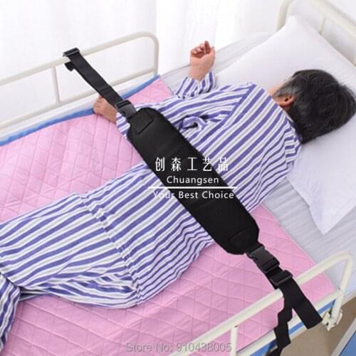 Health care rehabilitation therapy supplies black protect belt ,new style home care safe belt,nursing bed care belt