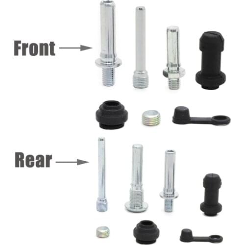 For Nissin Brake Caliper Repair Kit Front Rear Caliper Guide Pin Rebuild Kit For Honda CR250 CR125 CR 80 85 CRF150 CRF250 CRF450