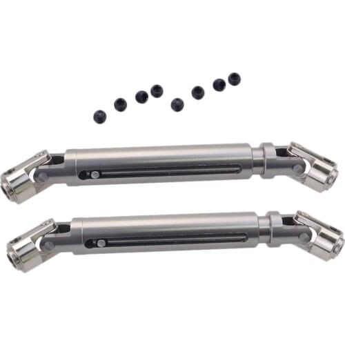 RGT 86100 Aluminum Metal Drive Shaft Transmission Shaft for RC Model Cars Crawler Cars 1/10 Upgrade Parts