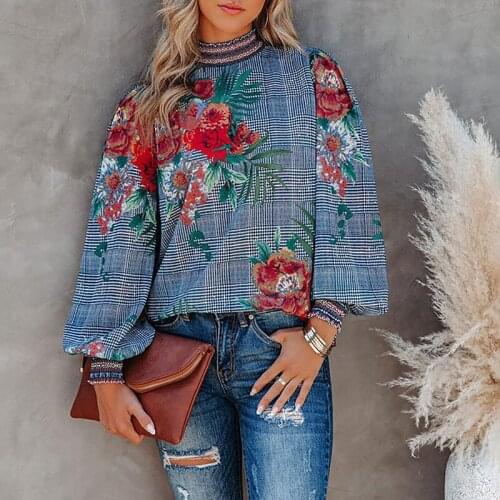 Printed Blouses Rosy Cosy China
