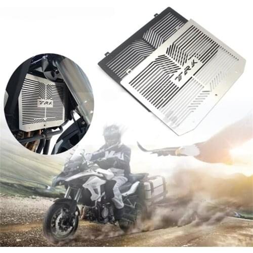 Motorcycle Stainless Steel Radiator Grille Grill Cover Protector Guard For Benelli TRK502 TRK 502 TRK502X 2017-2020