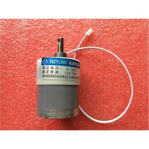 1PCS 35ZYL002 35ZYC-019V 110RPM High Precision Low Noise DC 530 Motor With Plastic Gear