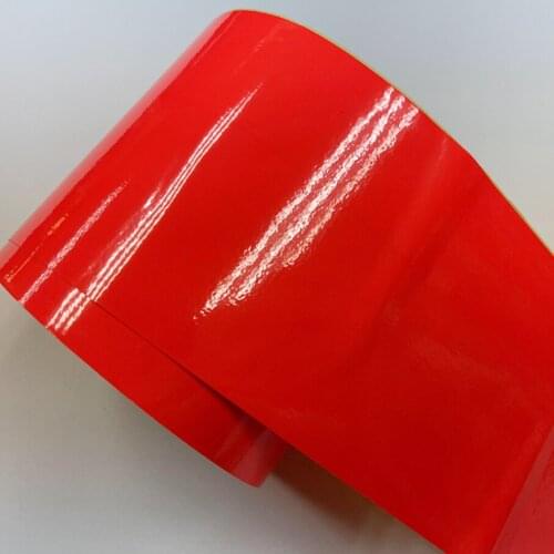 10cm*1/2/3/4/5/6/10m Glossy Neon Fluorescent orange red Vinyl Car Wrap Film Sheet Roll with Air Release Technology