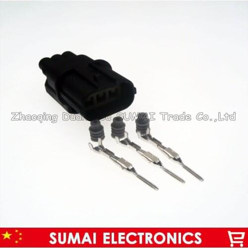 3Pin male part sensor plug, coil ignition coil plug connector for Honda Accord, Fit Civic