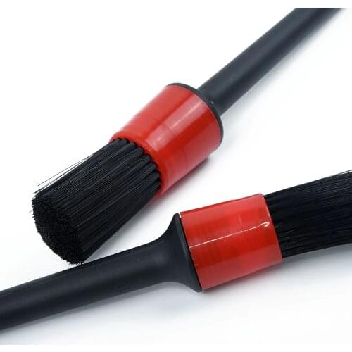 5Pcs Detailing Brush Dry Wet Cleaning Brushes Soft Car Care Supplies Detail Tool Cleaning Brushes