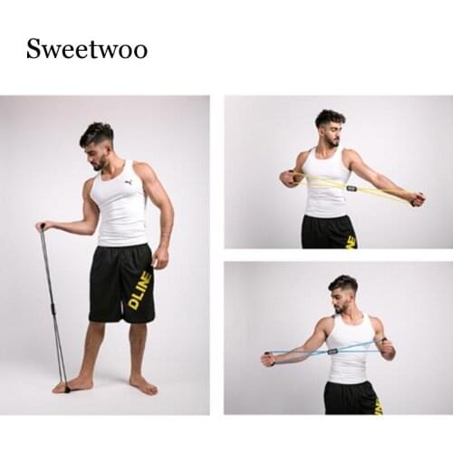 8 Word Resistance Bands Fitness Gum Rubber LOOP Latex Resistance Fitness Equipment Stretch Yoga Training Cross Fit Elastic Band