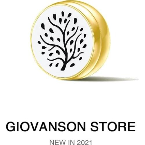 Stainless Steel Locket Pendant Brooch Tie Clips Charms Women Gift For Jewelry Making Essential Oil Perfume Diffuser Face 12mm