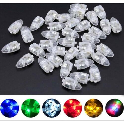 50/100pcs Mini LED Balloon Lamp RGB LED Lampion For Wedding Party Christmas Decoration Paper Lantern Colorful Balloon Lights