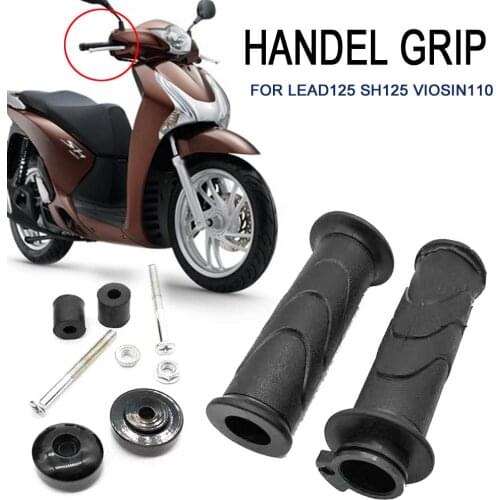 Motorcycle LEAD 125 SH 125 VIOSIN 110Slip On Anti Vibration Handle Grip Cover Handlebar Grips For LEAD125 SH125 VIOSIN110
