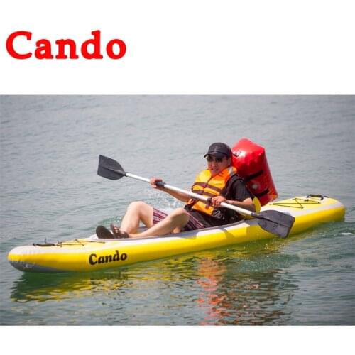Cando Inflatable Boats Clip Net Fishing Boat Rowing Boat Slats Bottom For Drifting Outdoor Canoeing Kayaking Racing Boats Ships