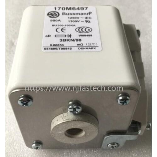 Low Voltage Fuse 170M6497 900A 1250V Bussmann fuse power fuse