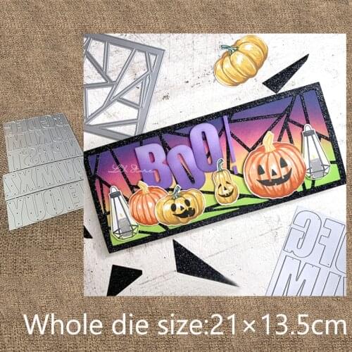 New Design Craft Metal stencil mold Cutting Dies Bold capital letters scrapbook die cuts Album Paper Card Craft Embossing