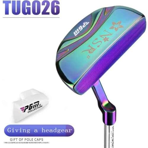 Pgm Genuine New Womens Golf Club NSRII Lady Putter Stainless Steel Shaft Zinc Alloy Distribution Head Hood Driver Club Exercise