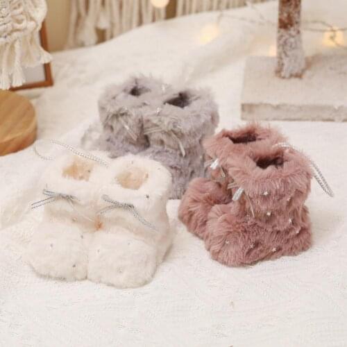 Hanging Ornament Solid Color Decorative Portable Boot Pendant with Chain for Holiday Home decor Christmas decoration natal