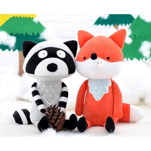 23cm Fox Koala Doll Small Cartoon Animal Cute Doll Plush Toy Stuffed Animals Plush Gift For Kids Play Home Decor Plush Toy