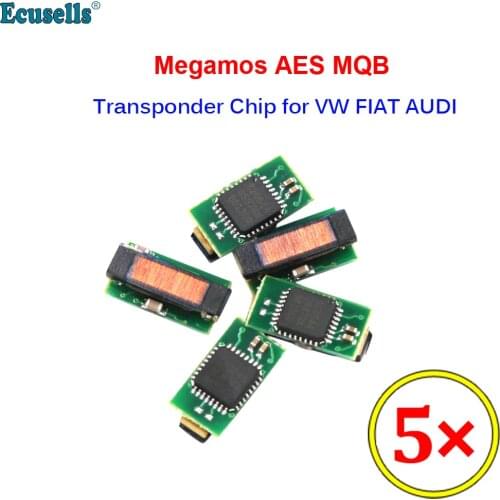 5PCS/LOT Megamos AES MQB Transponder ID49 Chip for VW FIAT AUDI