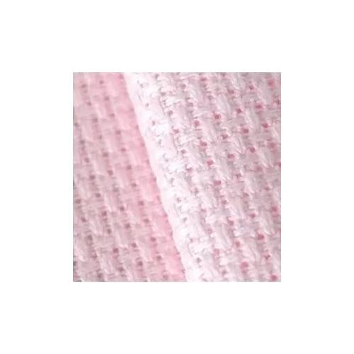 FREE Shipping Top Quality embroidery cross stitch canvas fabric Aida 18CT pink color