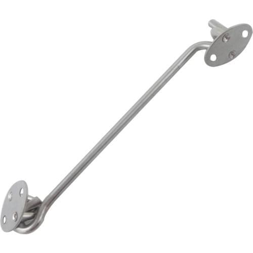 2pcs 10inch Cabin Hook Stainless Steel Cabinet Door Window Stay Catch Eye