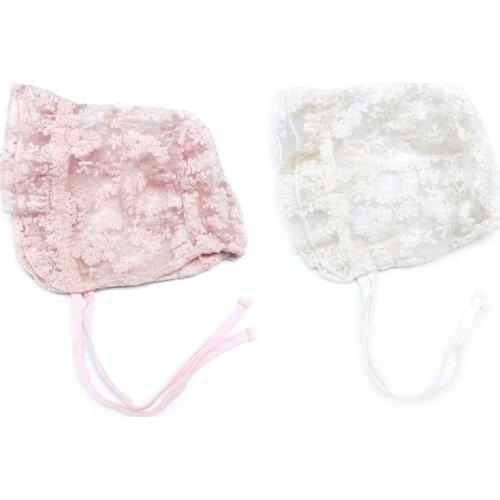 Summer Sun Hat Toddlers Newborn Baby Girls Lace Kids Hats Soft Bonnet Photography Props