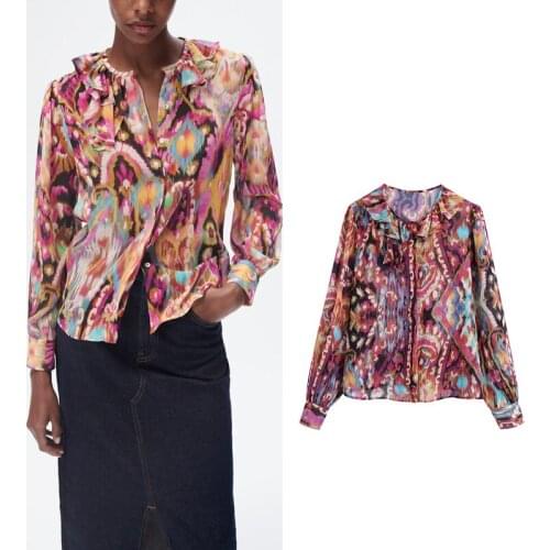 Блузки в горошек Mrs win China At AliExpress