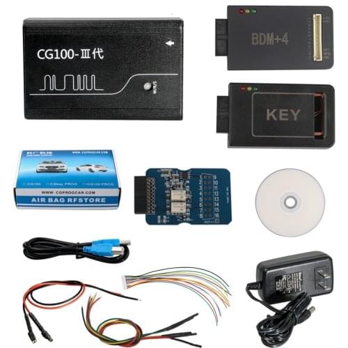 Latest CG100 PROG III Airbag Restore Devices including All Function of Renesas SRS