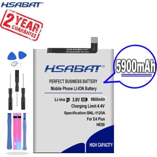 New Arrival [ HSABAT ] 5900mAh HE50 Replacement Battery for Motorola Moto E4 Plus XT1775 XT1770 XT1771