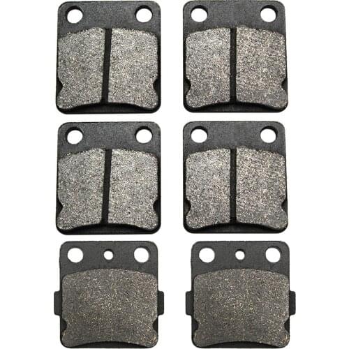 Motorcycle Front + Rear Brake Pads Disks for Yamaha YFZ 350 Banshee (88-09) YFZ350 LT54-54-84