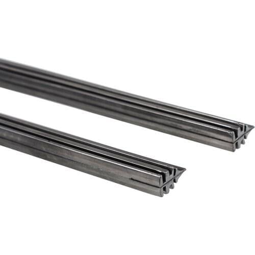 New 2pcs 6mm 24 inch Car Wiper Blade Elastic band Windscreen Vehicle Insert Rubber Strip Refill Car Accessories