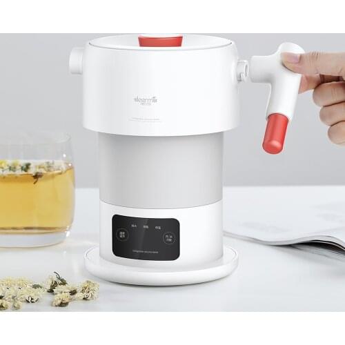 0.6L Foldable Handheld Electric Water Kettle for Travel Auto Power-Off NEW