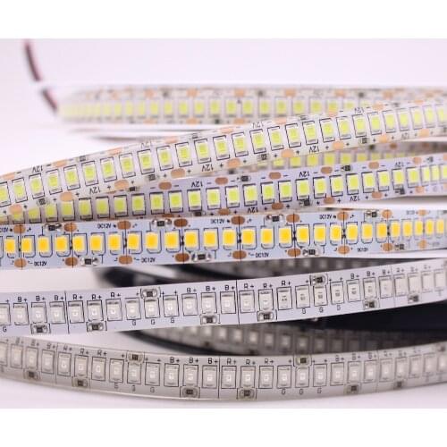 LED Strip Light Tape 2835 3528 SMD 240LEDs/M DC12V Waterproof IP67 IP65 Flexible Warm White/White /Blue/Red/Green/RGB horse race