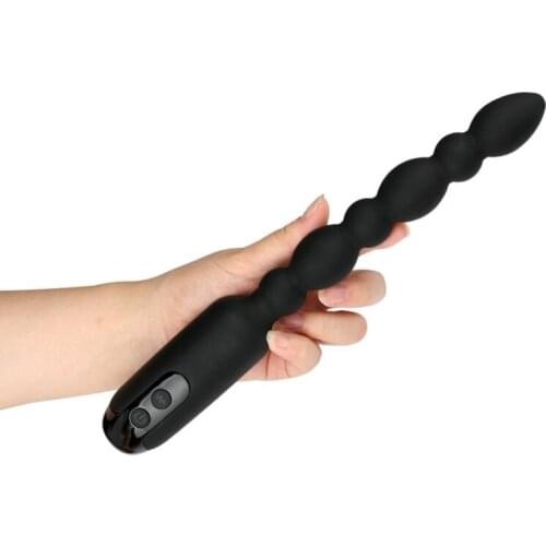 USB Charging Backyard Pull Beads Wireless Vibration Anal Plug Frequency Conversion Unisex Vibrating Butt Plug Massager