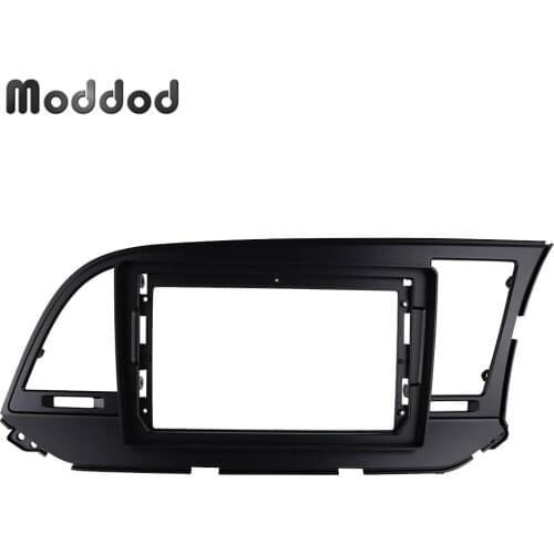 9 inch Car Radio Fascia for HYUNDAI ELANTRA 2015 Right Hand Drive Stereo Panel GPS DVD Install Surround Trim Frame Dash Kit