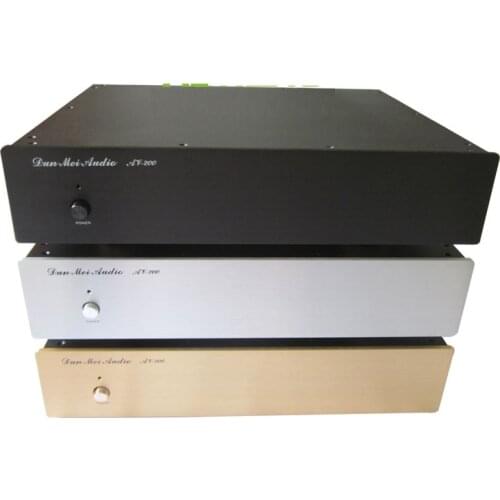 Case W433*H82*L346mm A-200 Amplifier Chassis/Tube Amp Chassis/After Stage Amplifier Chassis/ Amplifier Enclosure/Case/ Diy Box