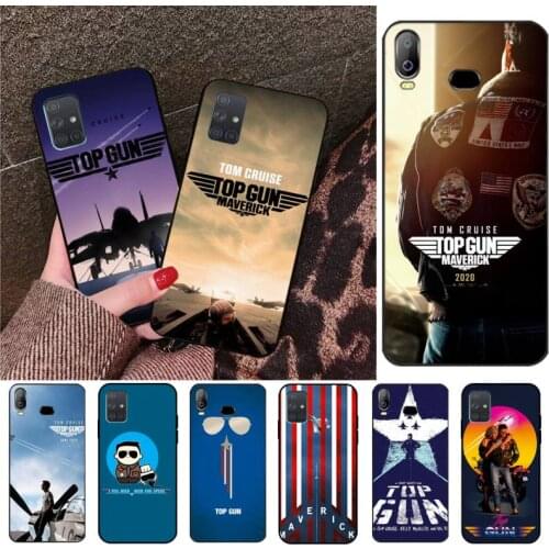 CUTEWANAN TV Series Top Gun poster Phone Cover For Samsung A10 A20 A30 A40 A50 A70 A80 A71 A91 A51 A6 A8 2018