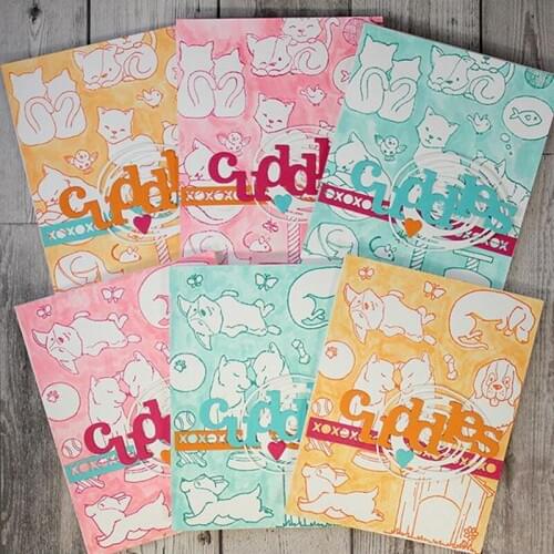 Decorative Circle+YOU Word Metal Cutting Dies Stencils Decorative Circle+YOU Word Die Cuts For Card Making Decoration