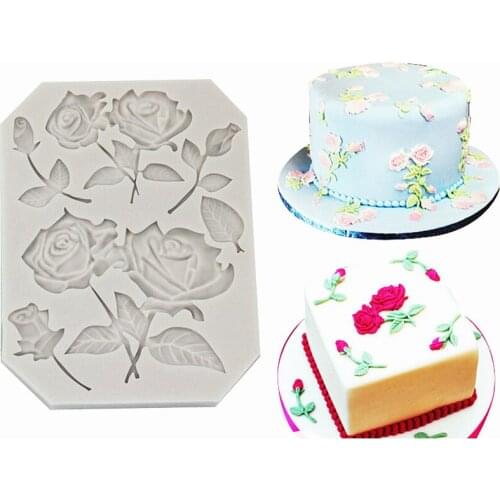 DIY Sugar craft Cake Vintage Carousel Silicone Mold Fondant Mold Cake decorating Tools Gum paste Mold