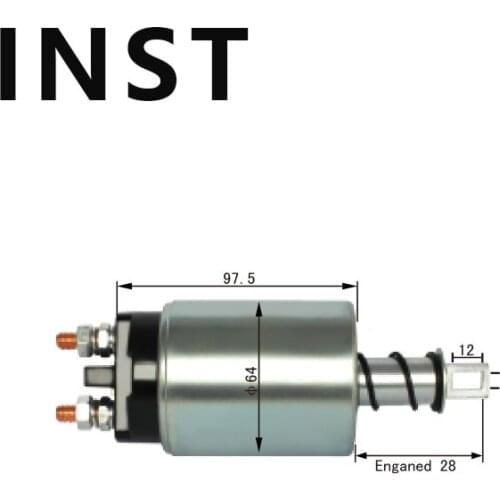 ELECTROMAGNETIC SWTICH SOLENOID FOR 24V 2250-97001 2250-17007 234556 66-8150 S25110 S25121A S25164A