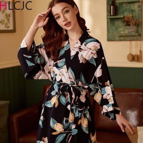 HLCJC Women's Silk Robes