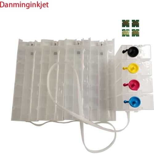 CISS with auto reset chips For Epson WorkForce Pro WF C5290 C5790 C5210 5210 C5710 for europe printer permanent chip