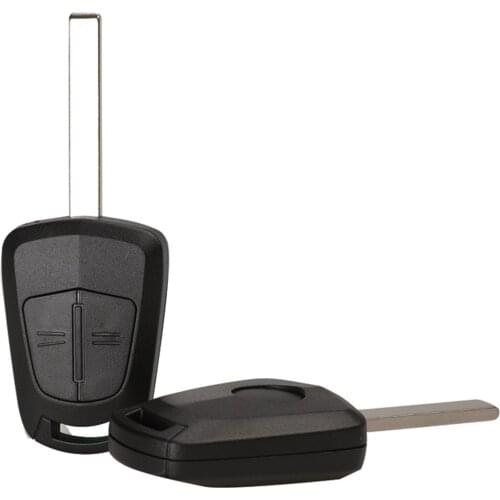 Kutery 10pcs/lot 2 Buttons Replacement Remote Car Key Shell Case Fob For Opel Corsa Astra H Corsa D Zafira B Meriva