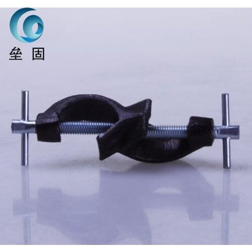 Laboratory stand cross clip cross clamp for retort stand iron stand clamp regular holder