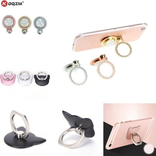 New Finger Ring Mobile Phone Smartphone Stand Holder For Xiaomi Smart Phone Car Mount Stand Holder Accessories For Mobile Phone