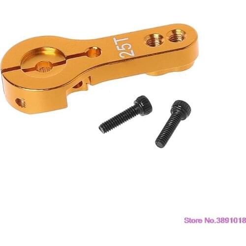 New 25T M3 Metal RC Servo Steering Arm Horn for 3-20kg RM447 Remote Control Toys