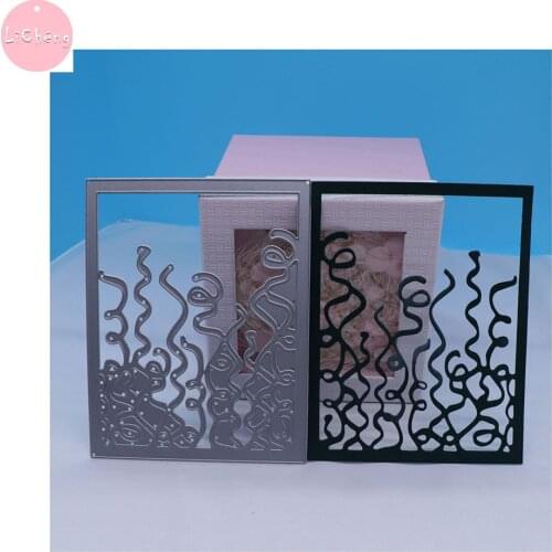 Die Cutting Dies Seaweed Frame Dies Scrapbooking Paper Punch Mold Embossing Folder Metal Die Cut Craft Cutting Dies Card Making