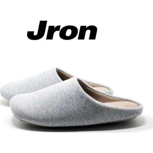 Jron 2017 Candy Color Cotton Fabric Slippers Indoor Floor Shoes Stripe Fashion Slippers Summer Spring Solid For Women And Men