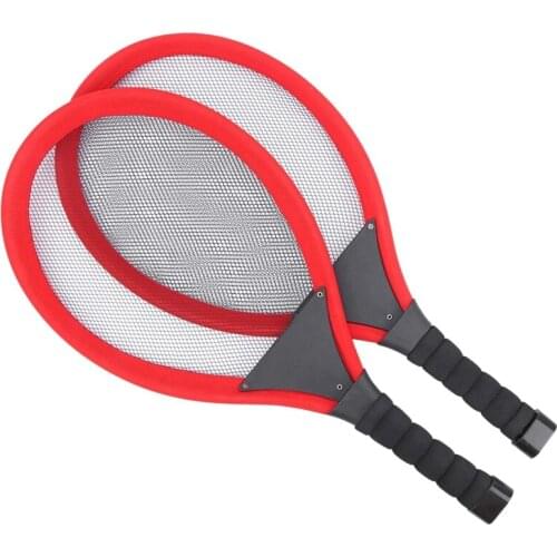 2Pcs Flexibility Capable Switchable Badminton Racket Racket Set Glowing Badminton Racket Family for Basic Training