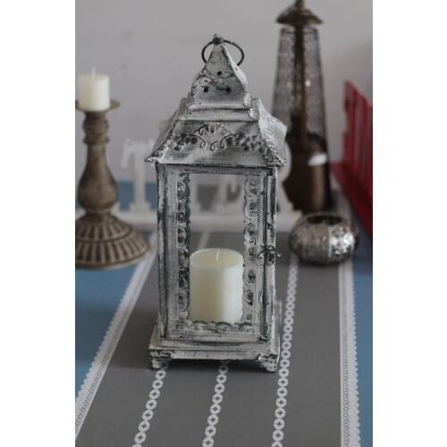 Decorative Lanterns Metal Candle Lanterns Vintage Style Hanging Lantern for Indoor Outdoor Events Parities Weddings