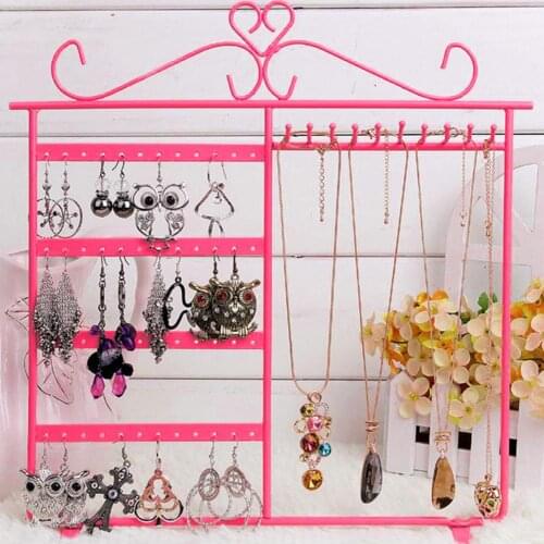 Fashion Jewelry Rack Display Storage Hanging Holder Earring Necklaces Organizer trendy